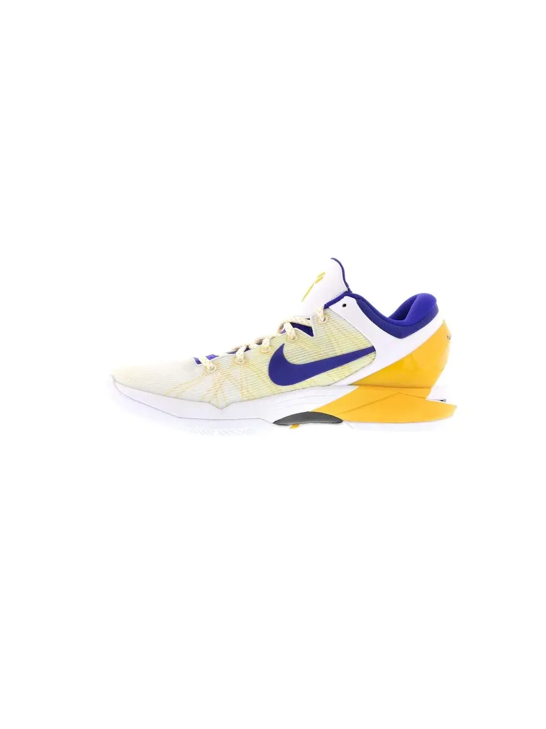 Мужские кроссовки для баскетбола Nike Kobe 7 — изображение 3 из 4, белый/--серый