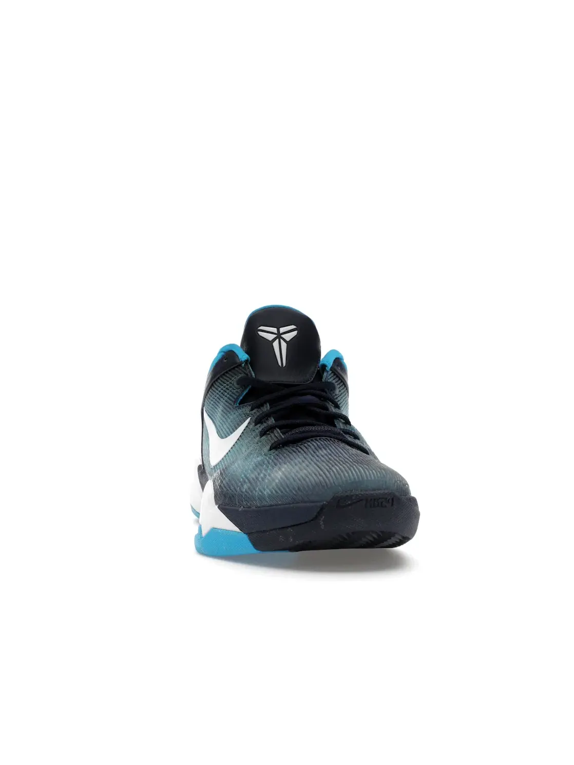 Мужские кроссовки для баскетбола Nike Kobe 7 — изображение 2 из 4, белый-синий серый-синий