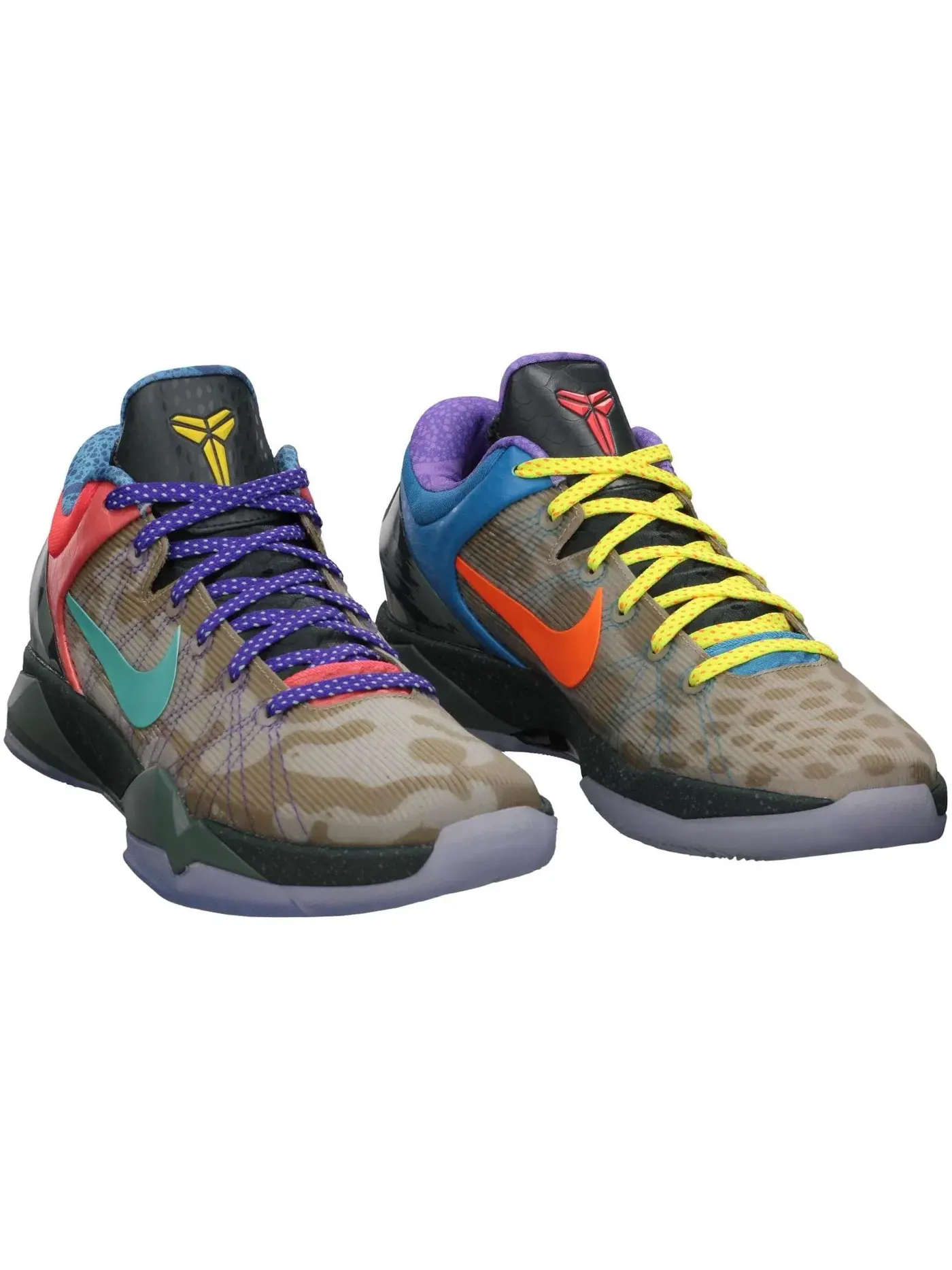 Мужские кроссовки для баскетбола Nike Kobe 7 What the Kobe, Bamboo/Tropical Twist-Hasta-Seaweed — изображение 1 из 1
