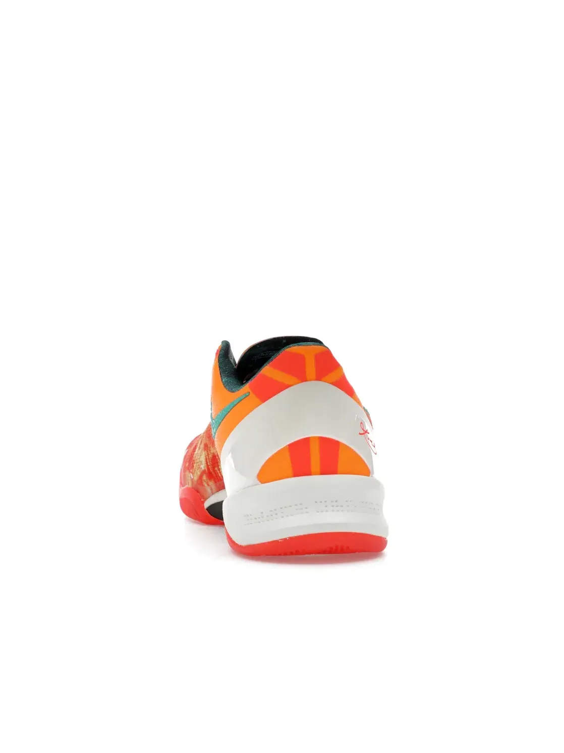 Мужские кроссовки с космическим принтом Nike Kobe 8+ Nike, Bright Citrus/Sport Turquoise-Total Crimson — изображение 4 из 4