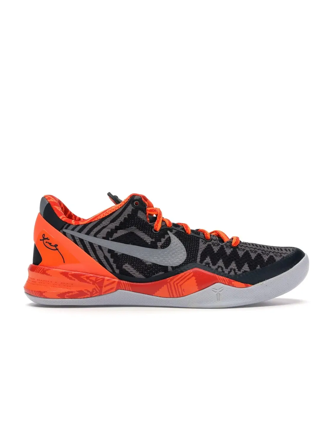 Мужские кроссовки для баскетбола Nike Kobe 8 — изображение 1 из 4, платиновый-серый