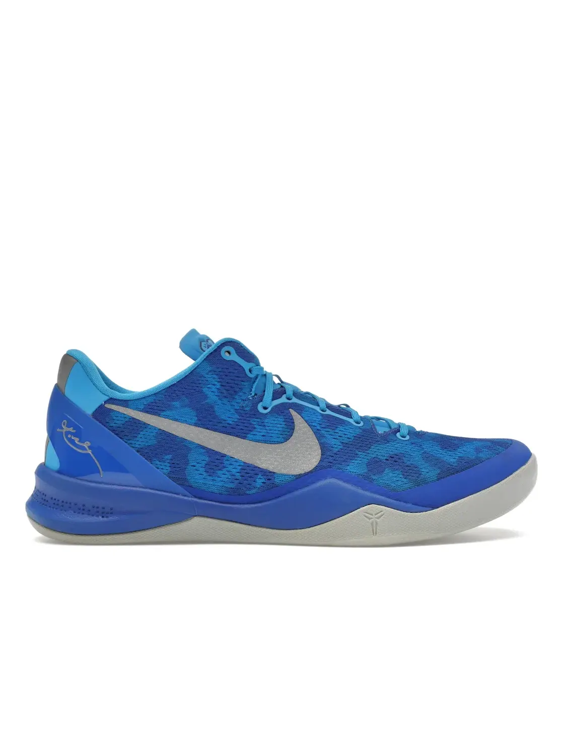 Мужские кроссовки Nike Kobe 8 Blue Glow — изображение 1 из 4, синий/серый
