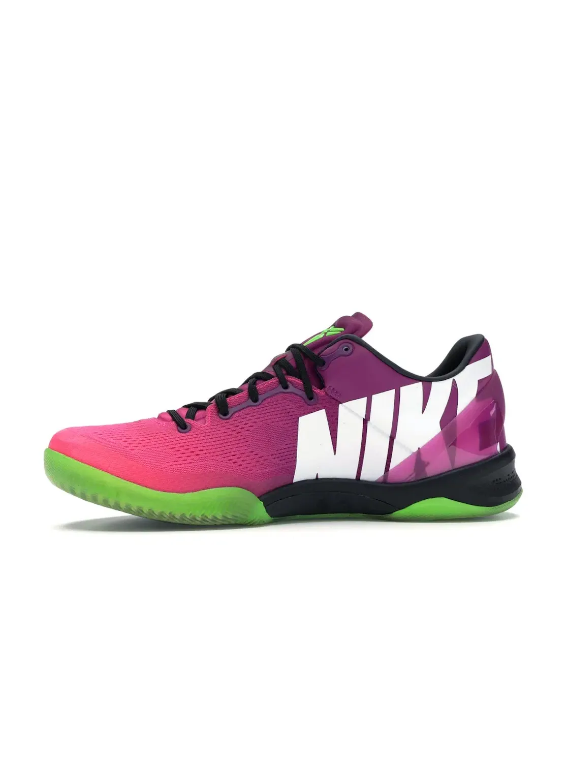 Мужские кроссовки для баскетбола Nike Kobe 8 — изображение 3 из 4, красный/зеленый-розовый