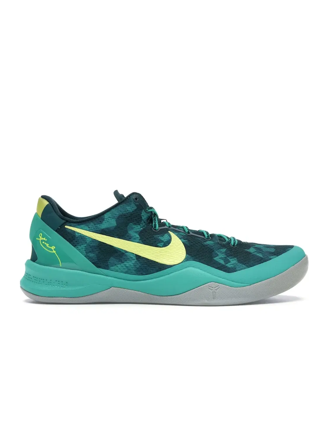 Мужские кроссовки с амортизацией Nike Kobe 8+ Nike — изображение 1 из 4, темный/желтый