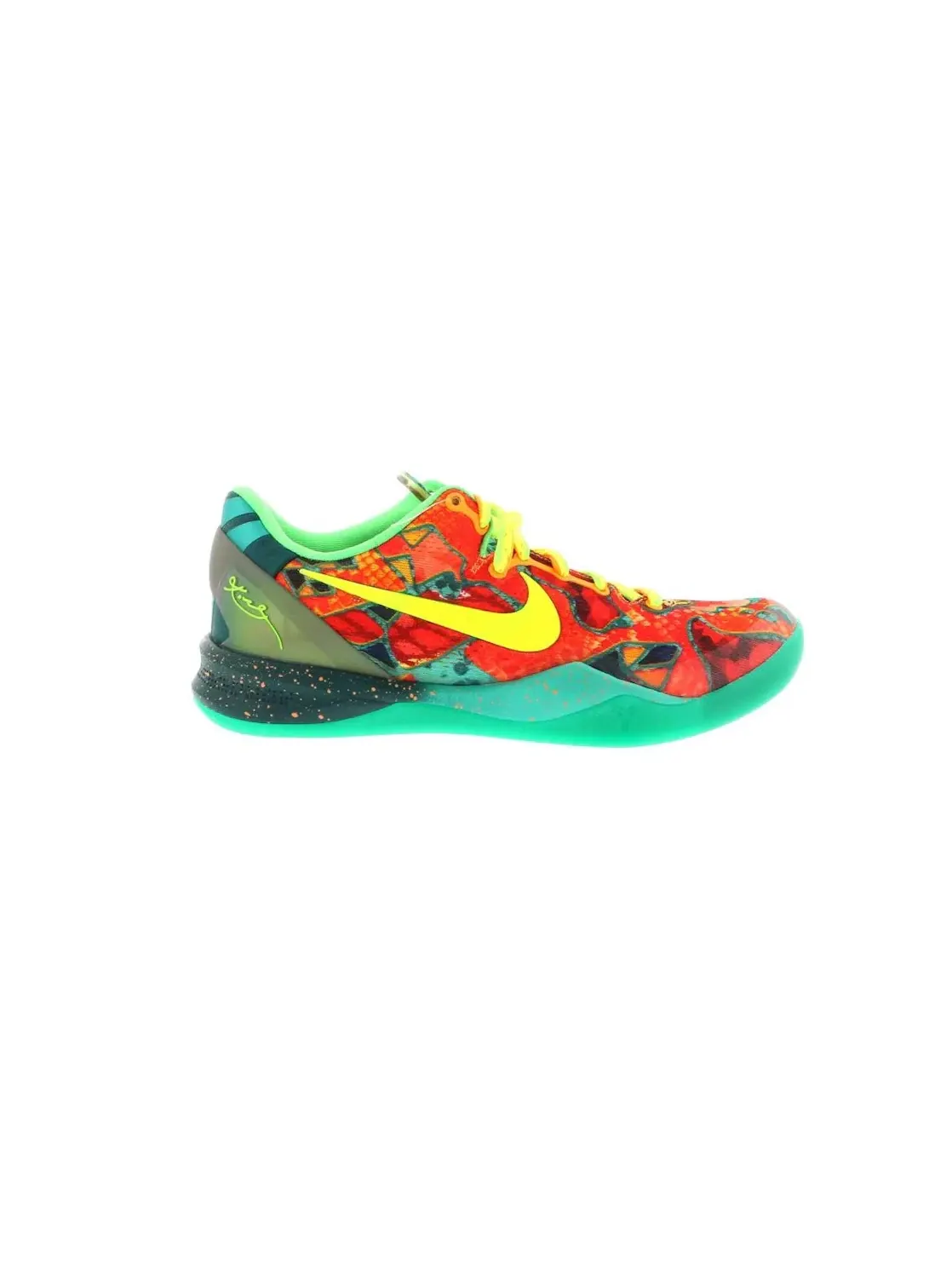 Мужские кроссовки с ярким дизайном Nike Kobe 8 — изображение 1 из 4, оранжевый/-яркий