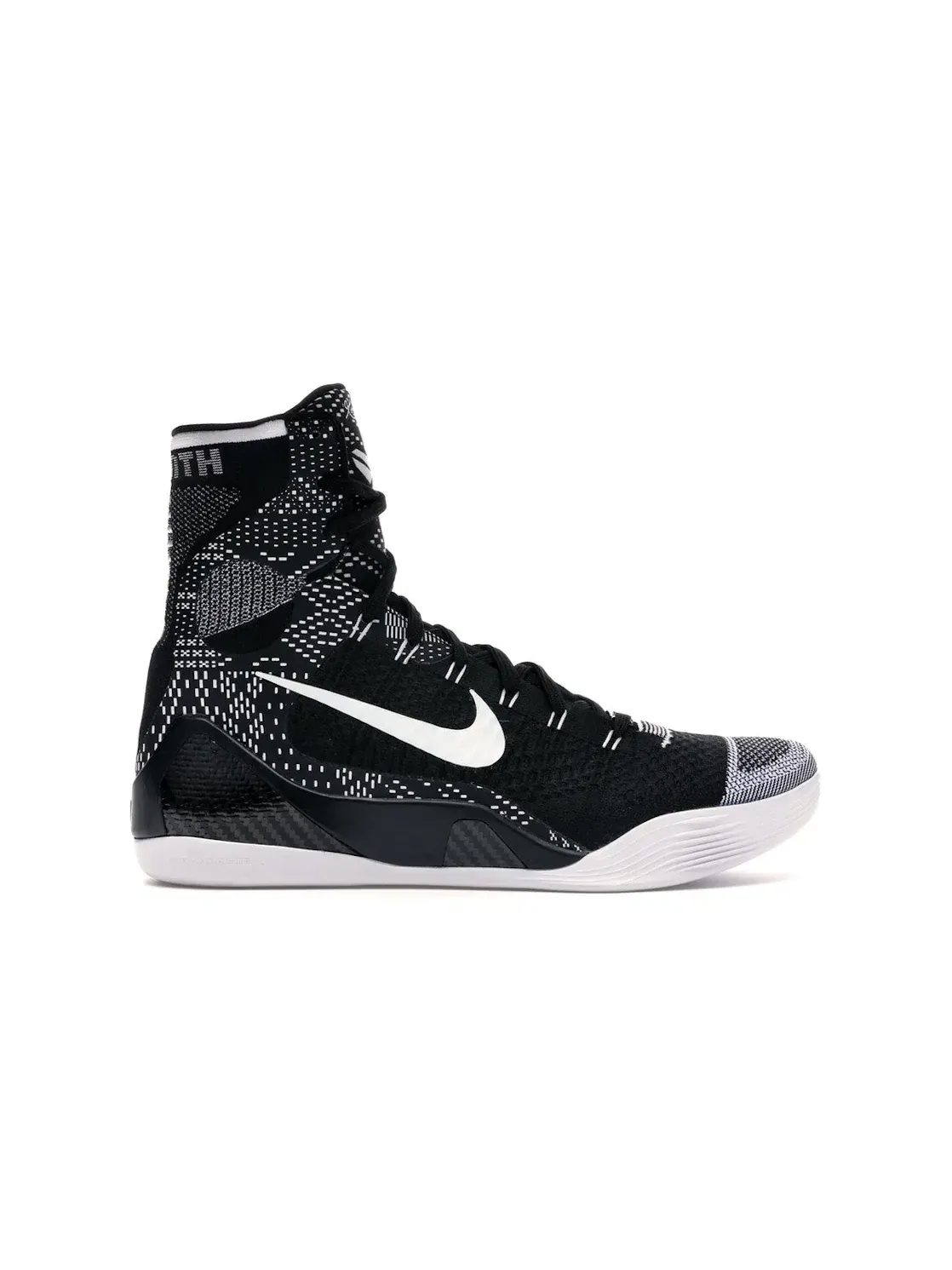 Мужские кроссовки с принтом Nike Kobe 9 Elite Nike — изображение 1 из 4, черный/белый