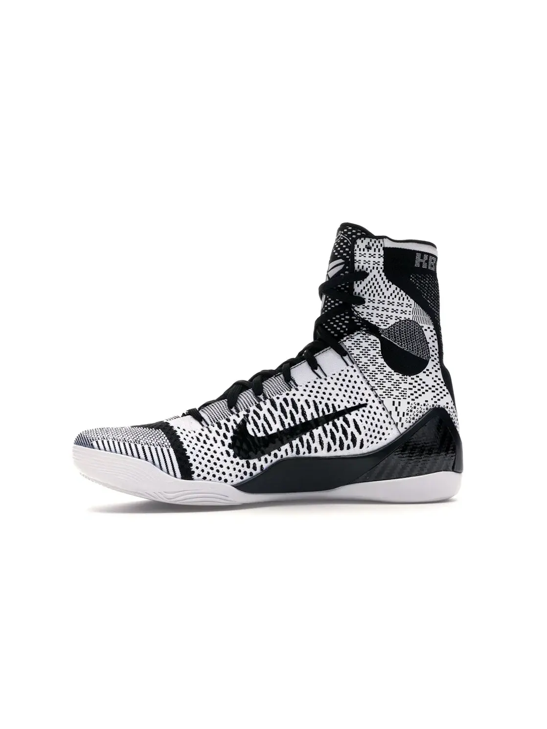 Мужские кроссовки с принтом Nike Kobe 9 Elite Nike — изображение 3 из 4, черный/белый