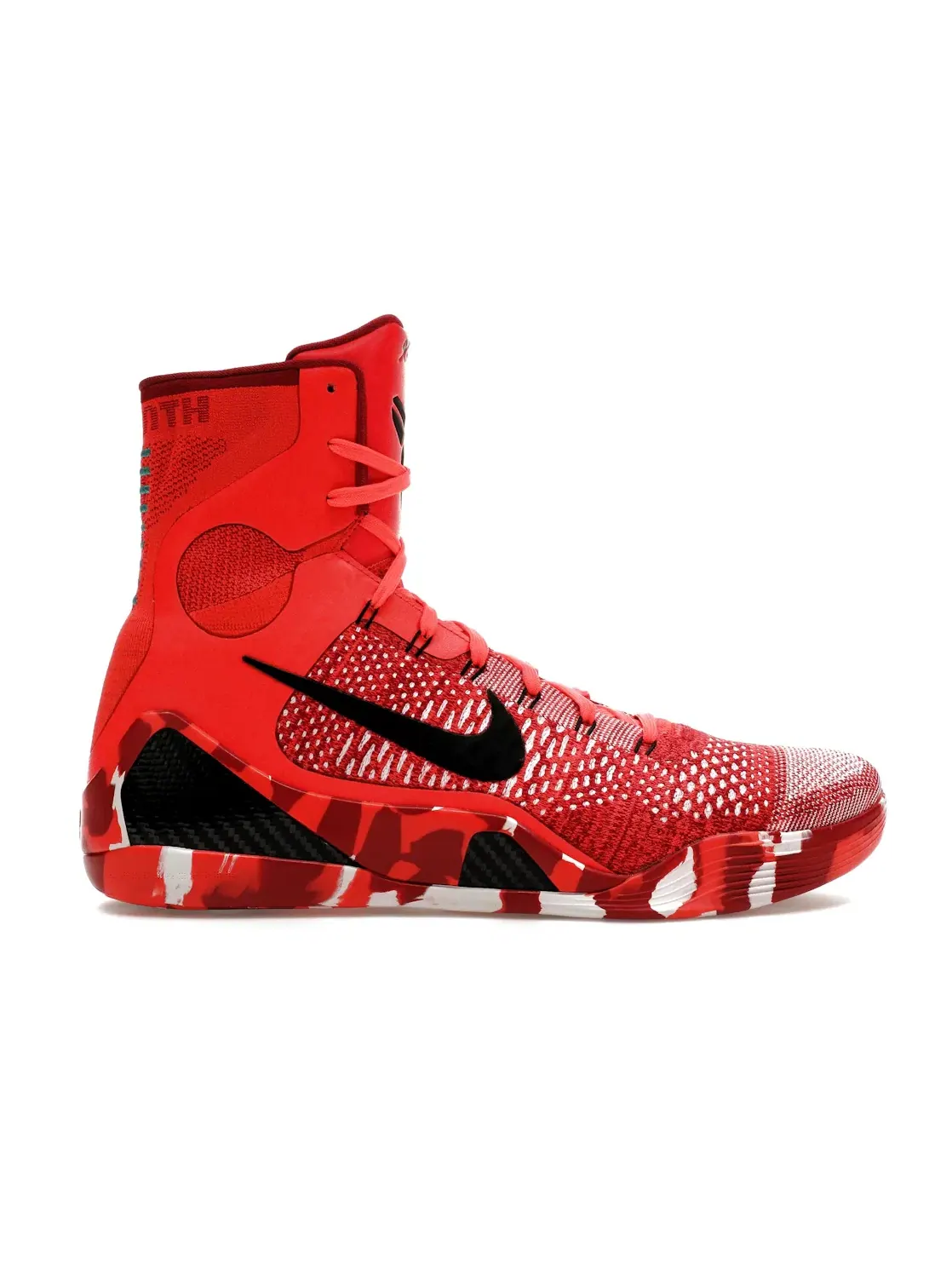 Мужские кроссовки для баскетбола с высокой посадкой Nike Kobe 9 Elite — изображение 1 из 4, яркий/черный-белый