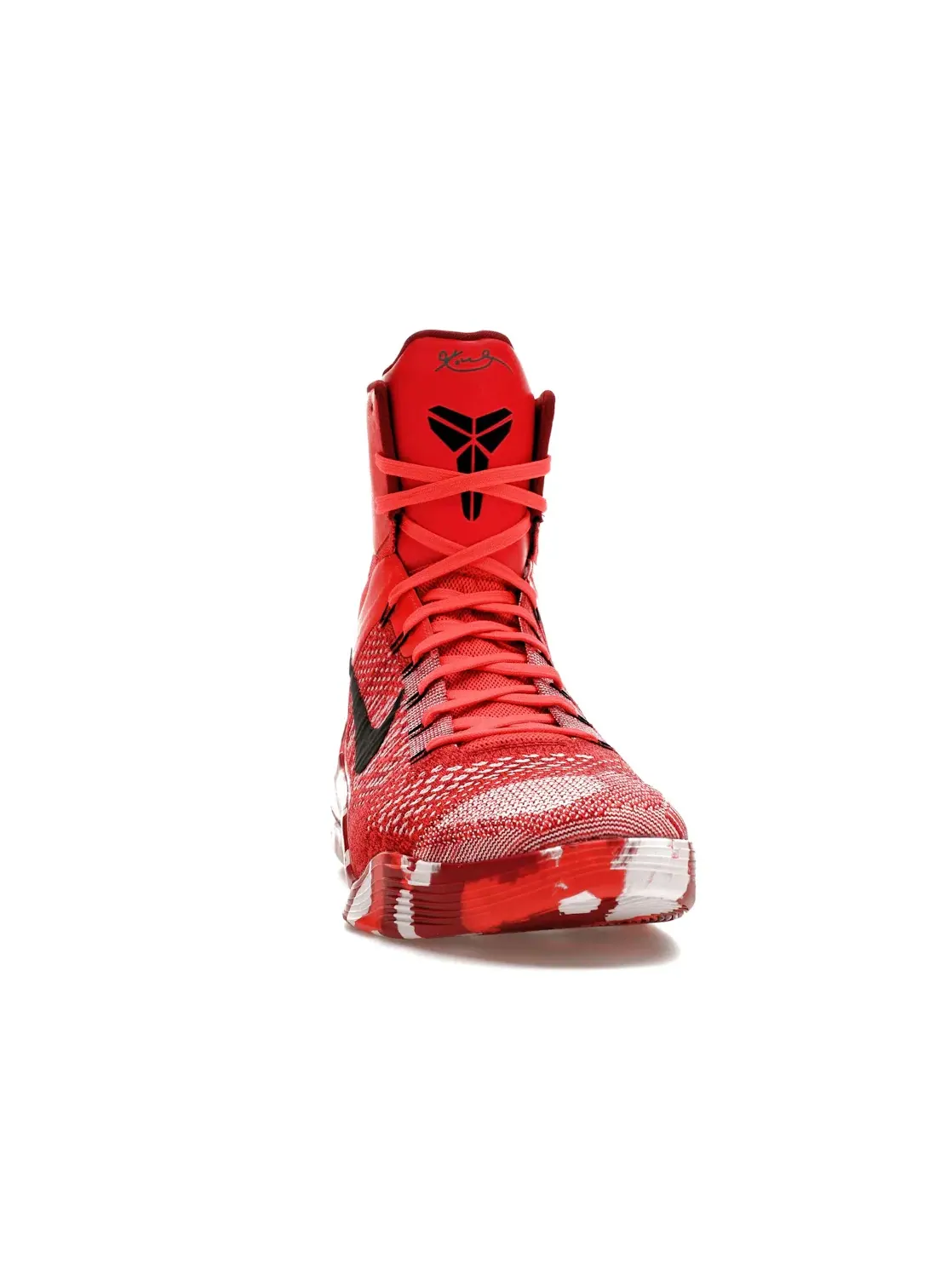 Мужские кроссовки для баскетбола с высокой посадкой Nike Kobe 9 Elite — изображение 2 из 4, яркий/черный-белый