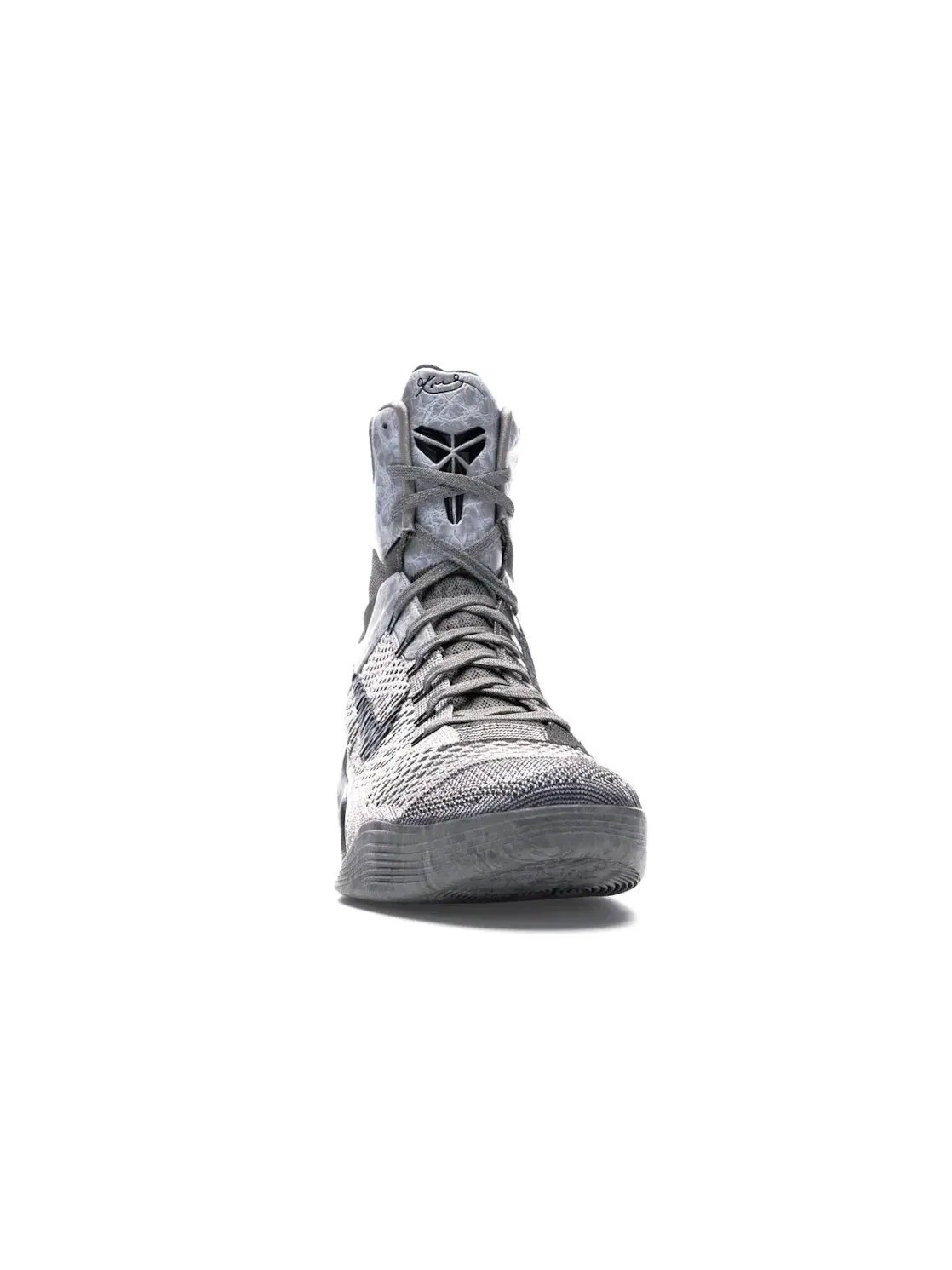 Мужские кроссовки с высоким верхом Nike Kobe 9 Elite Detail Nike — изображение 2 из 4, серый/черный