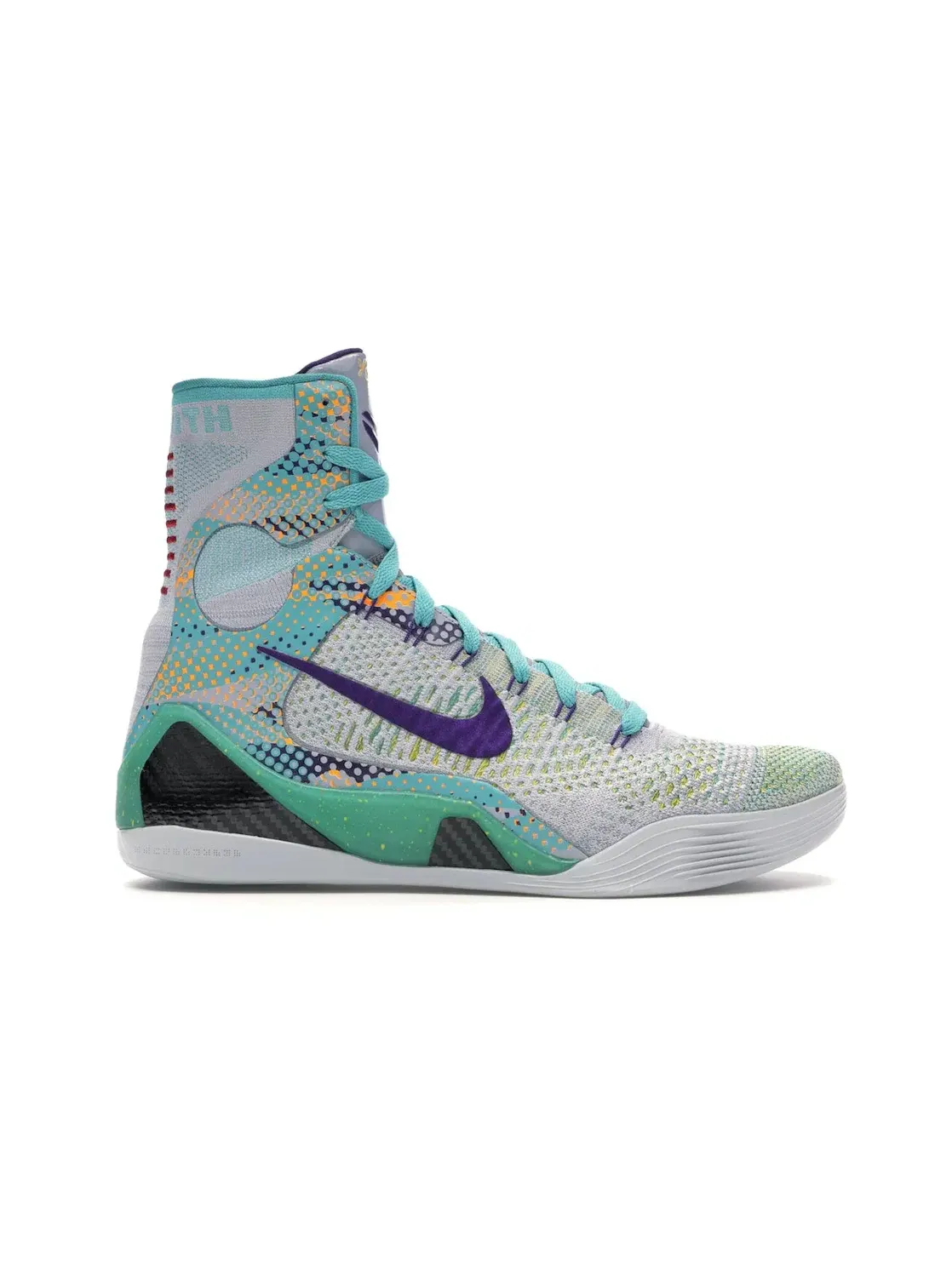 Мужские кроссовки для баскетбола Nike Kobe 9 Elite Hero — изображение 1 из 4, серый/фиолетовый