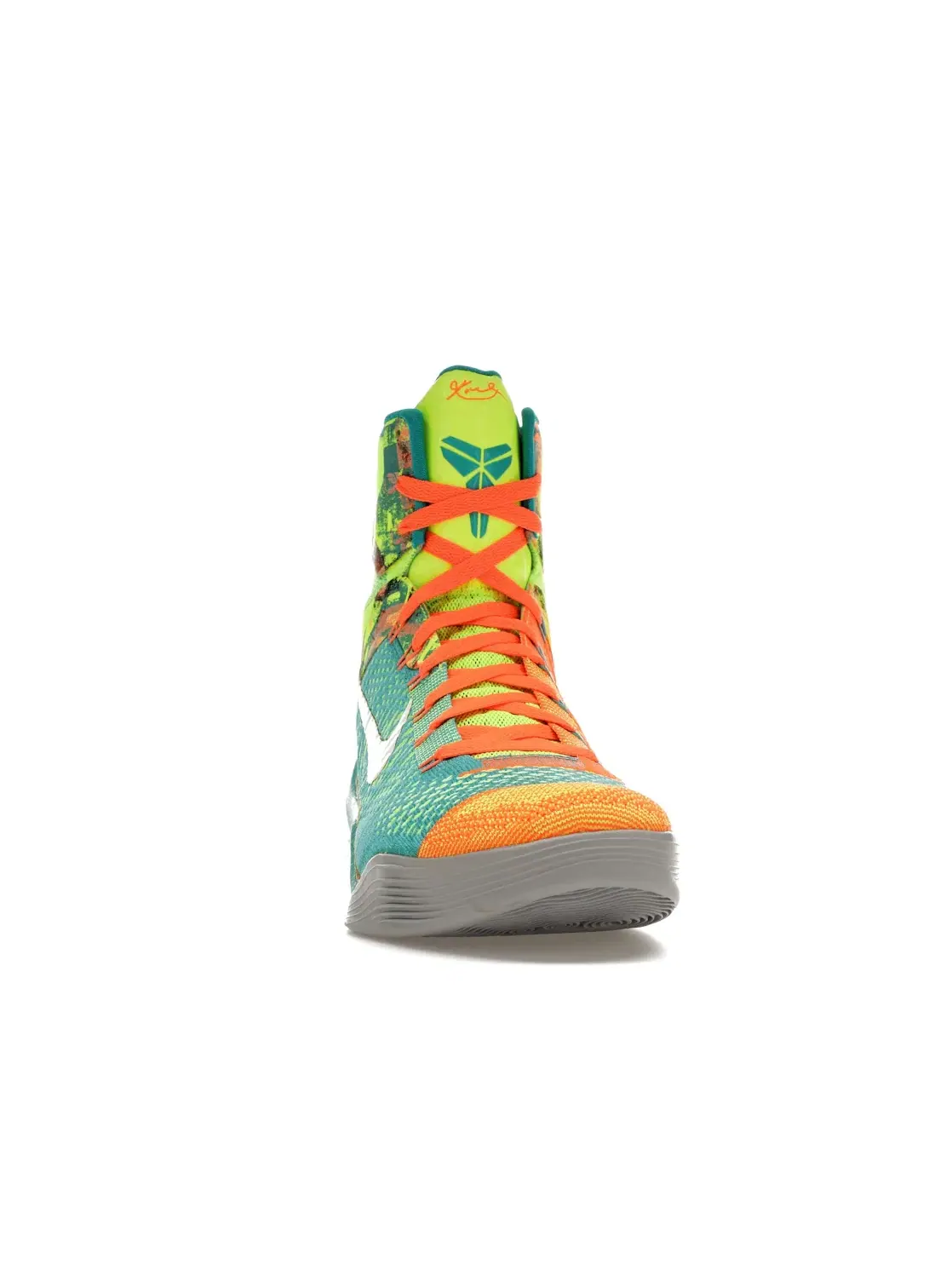 Мужские кроссовки Nike Kobe 9 Elite — изображение 2 из 4, белый--оранжевый