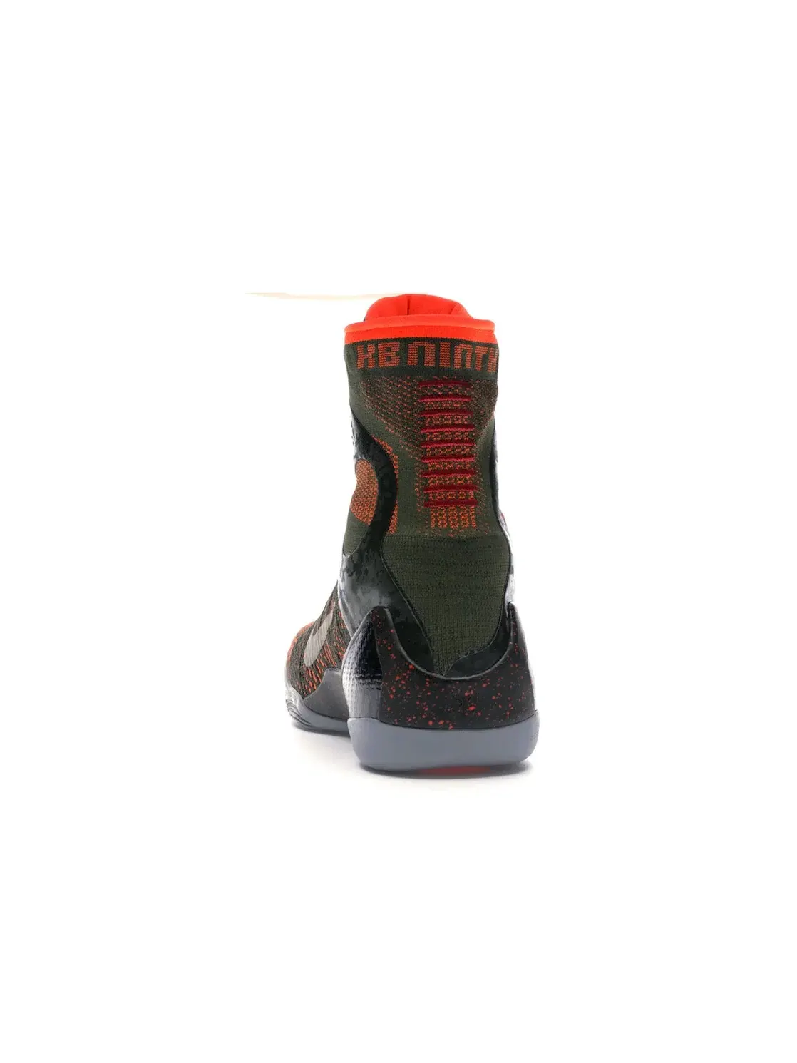 Мужские кроссовки для баскетбола с высоким голенищем Nike Kobe 9 Elite — изображение 4 из 4, зеленый--серебристый