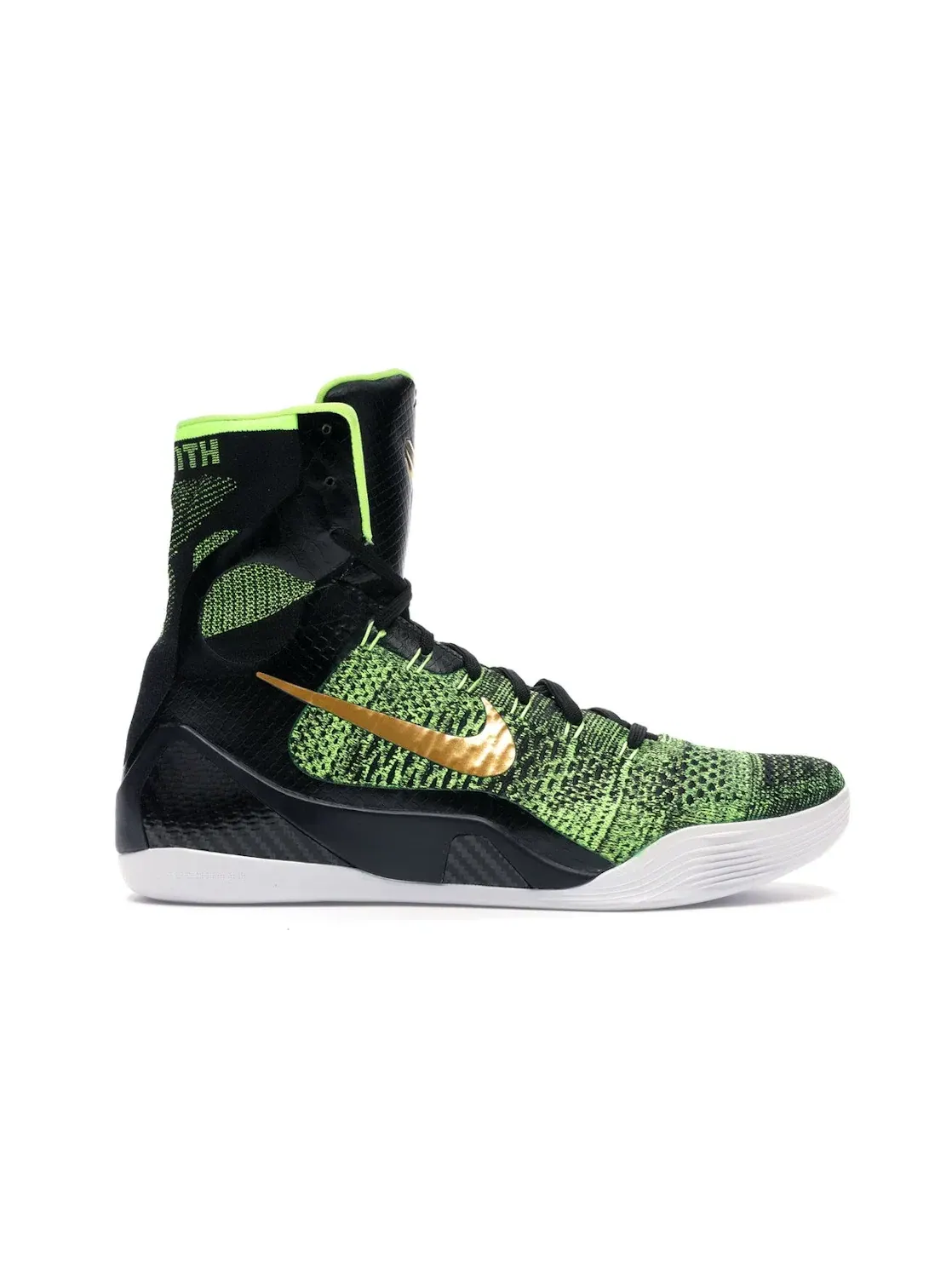 Мужские кроссовки с высоким верхом Nike Kobe 9 Elite — изображение 1 из 4, черный/--золотистый