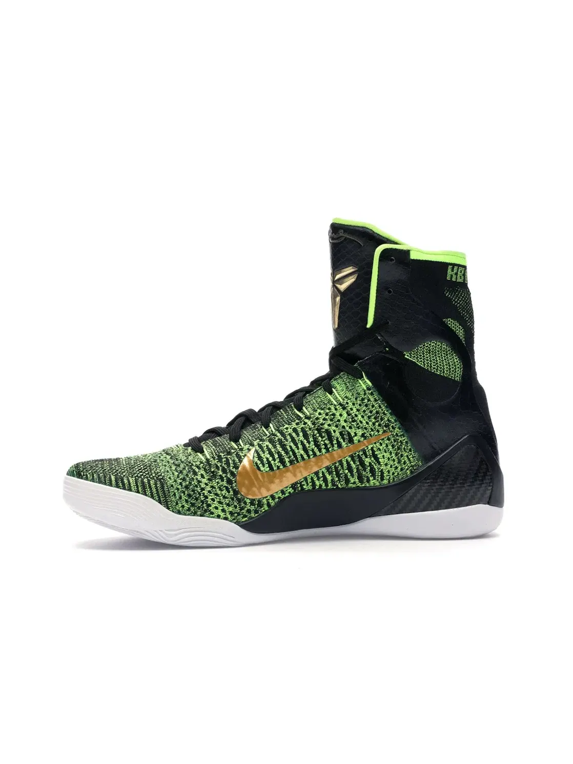 Мужские кроссовки с высоким верхом Nike Kobe 9 Elite — изображение 3 из 4, черный/--золотистый