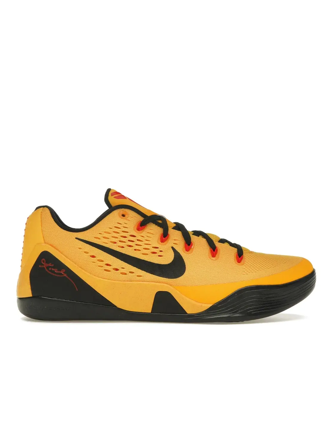 Мужские кроссовки с принтом Nike Kobe 9 EM Low — изображение 1 из 4, золотистый/черный