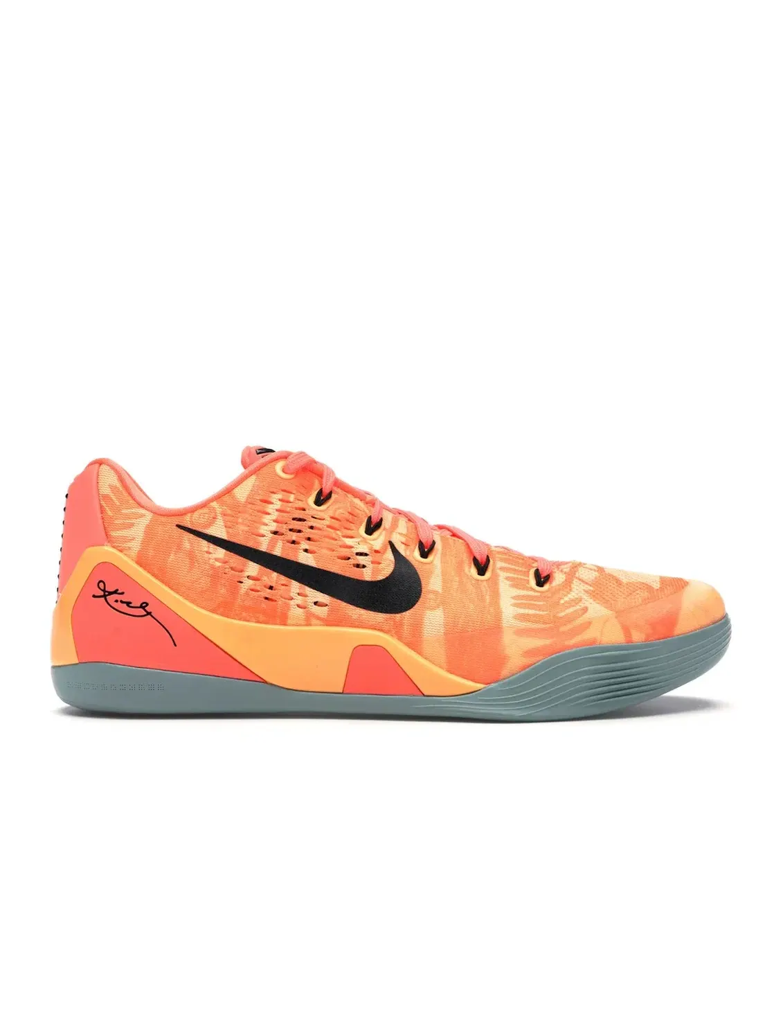 Мужские кроссовки для баскетбола Kobe 9 EM Low Nike — изображение 1 из 4, кремовый/яркий