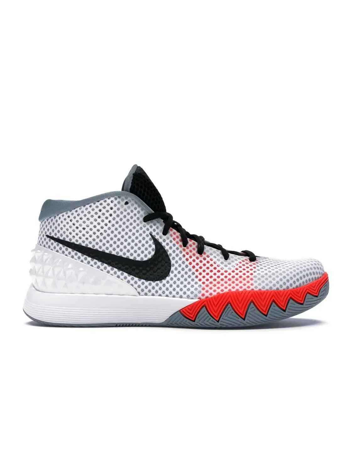 Мужские кроссовки для баскетбола Nike Kyrie 1 — изображение 1 из 4, белый/черный-серый