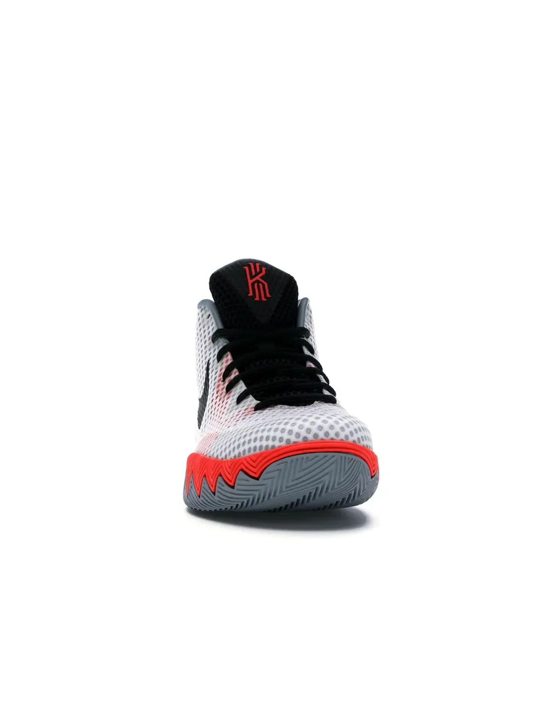 Мужские кроссовки для баскетбола Nike Kyrie 1 — изображение 2 из 4, белый/черный-серый