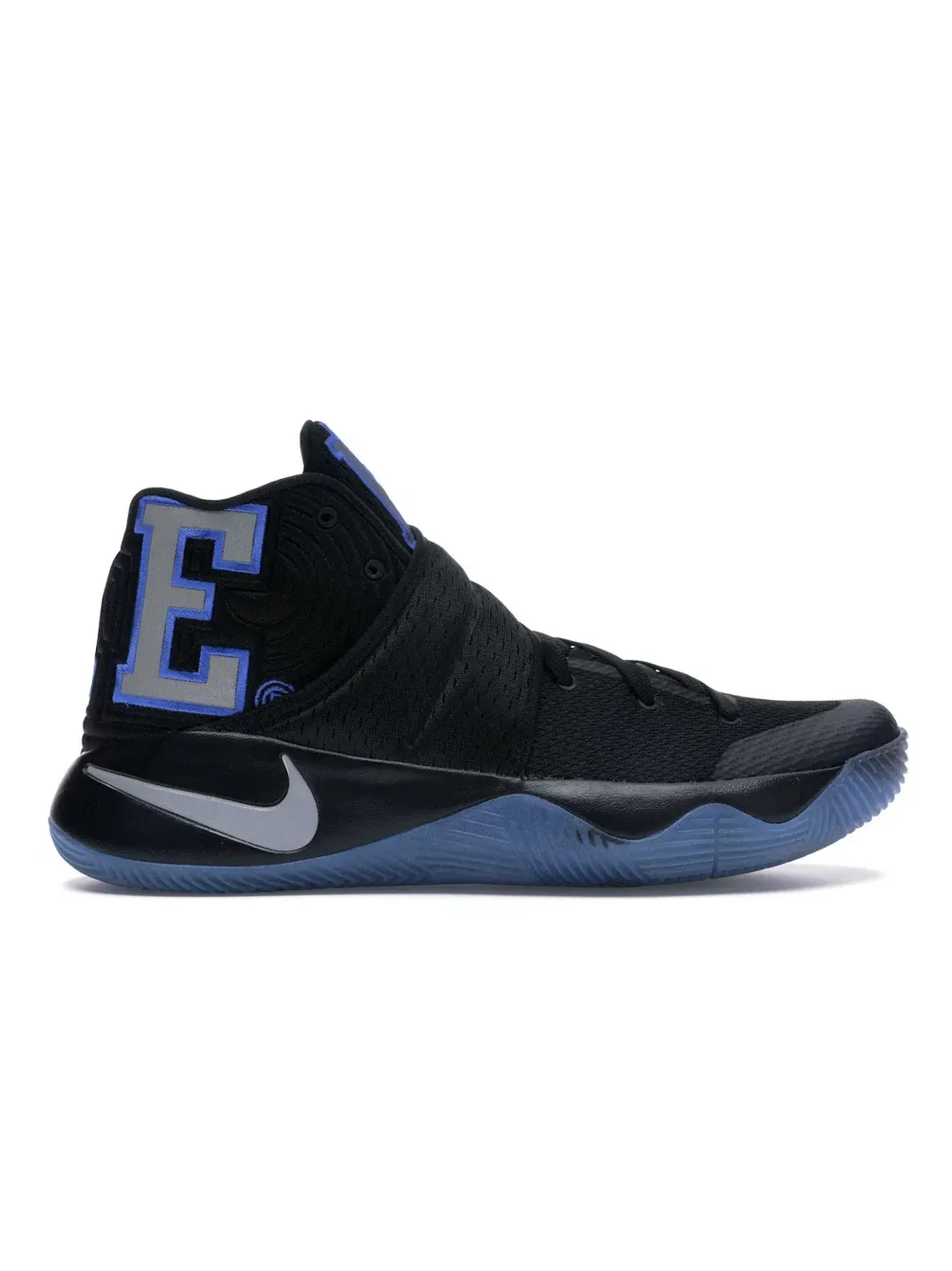 Мужские кроссовки для баскетбола с дизайном Nike Kyrie 2 Duke Nike — изображение 1 из 4, черный/серебристый