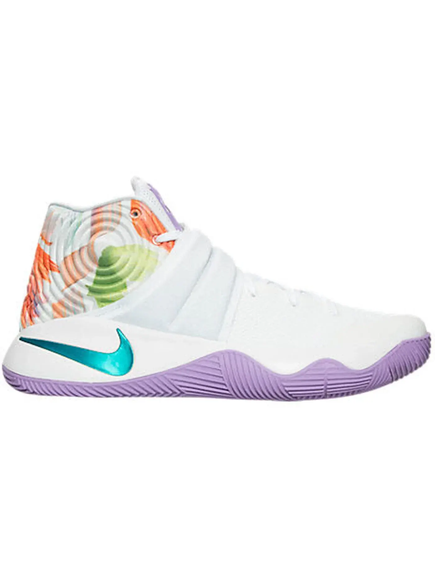 Мужские кроссовки для баскетбола Nike Kyrie 2 — изображение 1 из 1, белый/--яркий