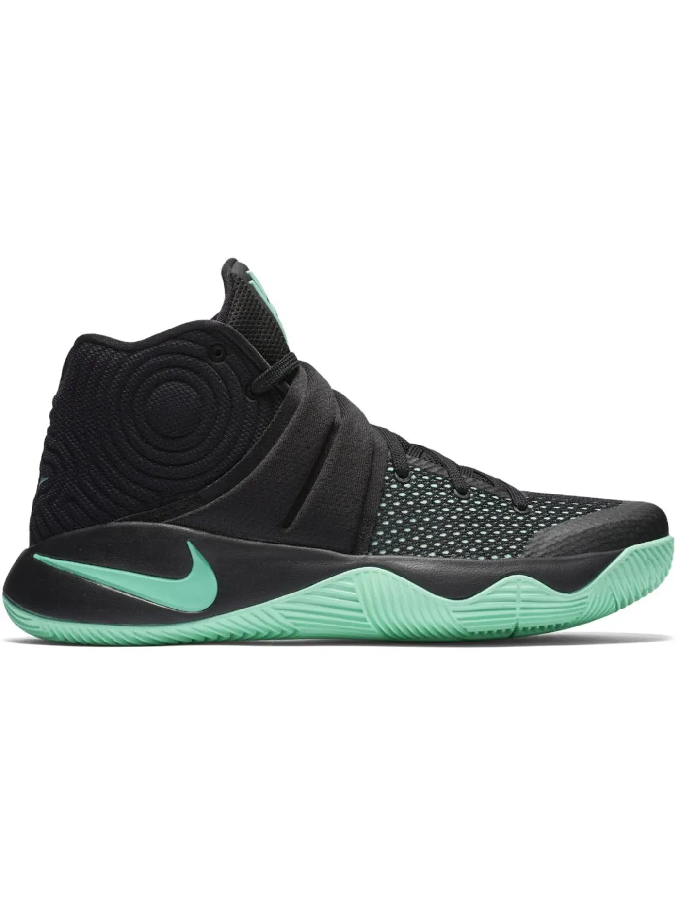 Мужские кроссовки для баскетбола Nike Kyrie 2 — изображение 1 из 1, черный/зеленый