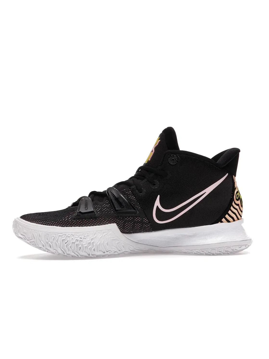 Мужские кроссовки для баскетбола Nike Kyrie 7 Ripple Effect — изображение 3 из 4, черный//желтый/белый