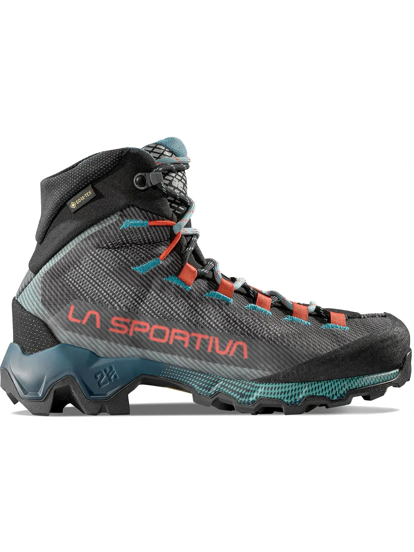 Женские ботинки для хайкинга с мембраной Gore-Tex La Sportiva Aequilibrium Hike GTX, Carbon/Everglade — изображение 1 из 1