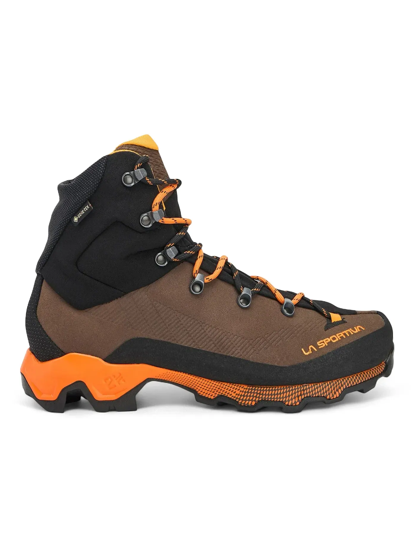 Мужские ботинки для треккинга с мембраной Gore-Tex La Sportiva Aequilibrium Trek GTX, Chocolate/Papaya — изображение 1 из 1