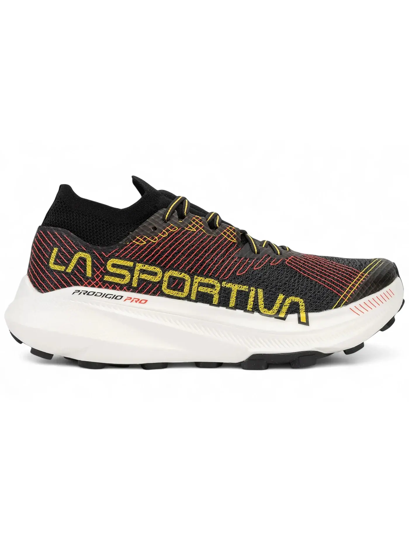 Мужские кроссовки для бега с амортизацией La Sportiva Prodigio Pro — изображение 1 из 1, черный/желтый