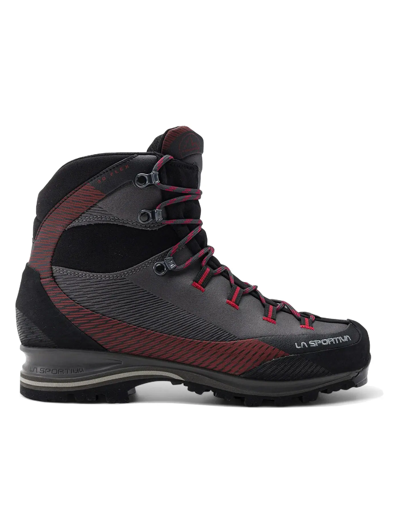 Мужские ботинки с мембраной Gore-Tex La Sportiva Trango TRK Leather GTX, Carbon Chili — изображение 1 из 1