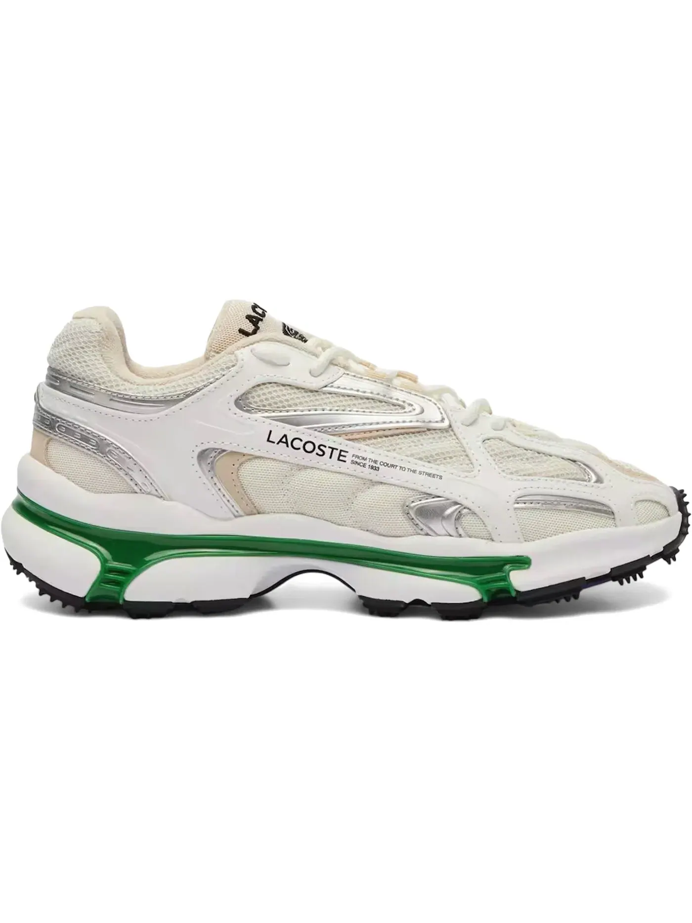 Мужские кроссовки Lifestyle Lacoste L003 2K24 124 1 SMA — изображение 1 из 1, белый/зеленый