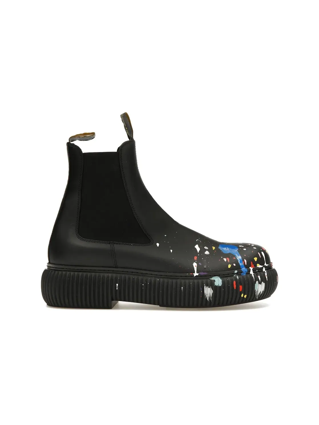 Мужские ботинки с принтом Lanvin Arpege Ankle Boots Gallery Dept. Lanvin — изображение 1 из 4, черный мульти