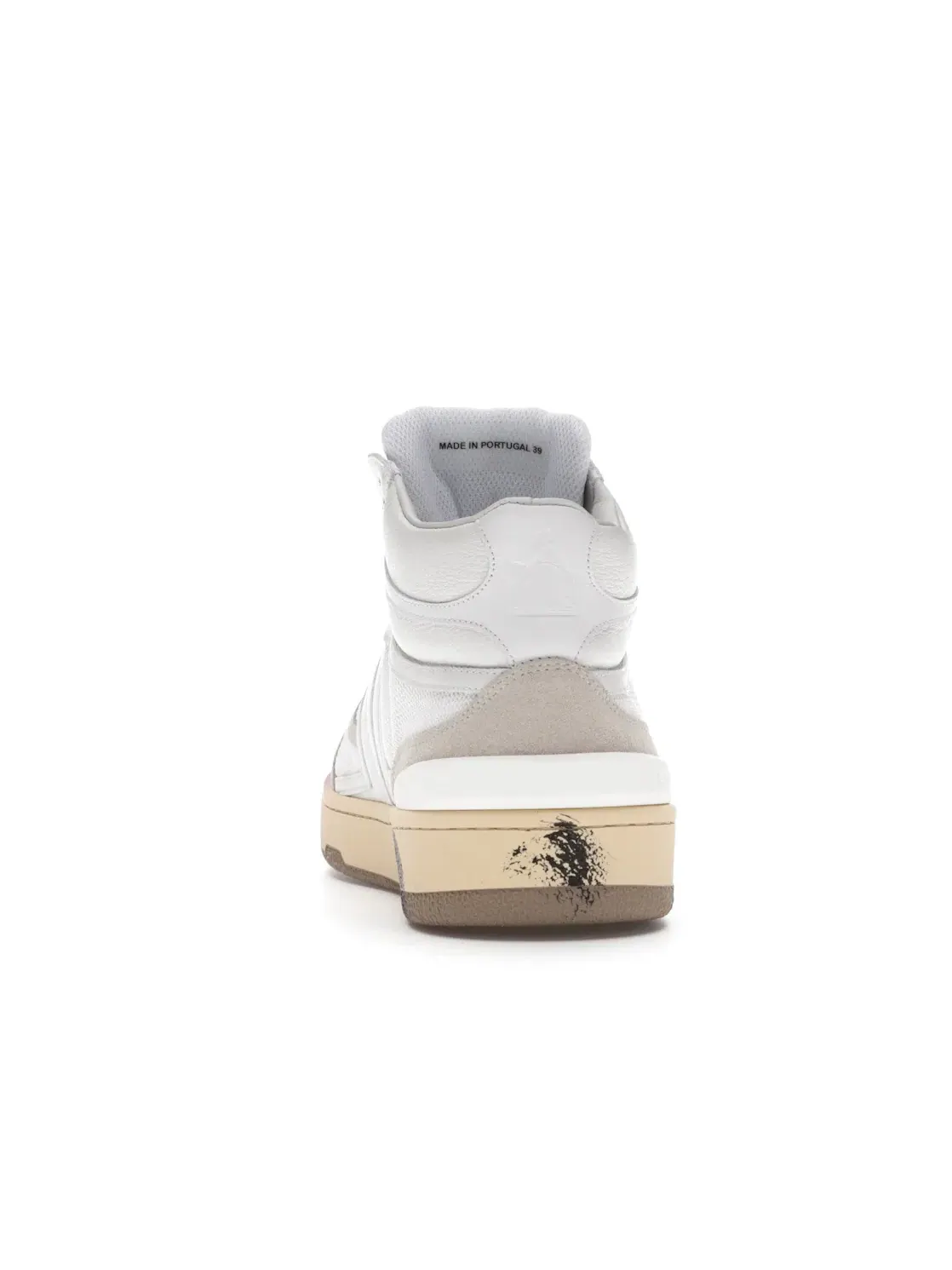 Мужские кроссовки с принтом Lanvin Clay High Top Lanvin — изображение 4 из 4, белый мульти