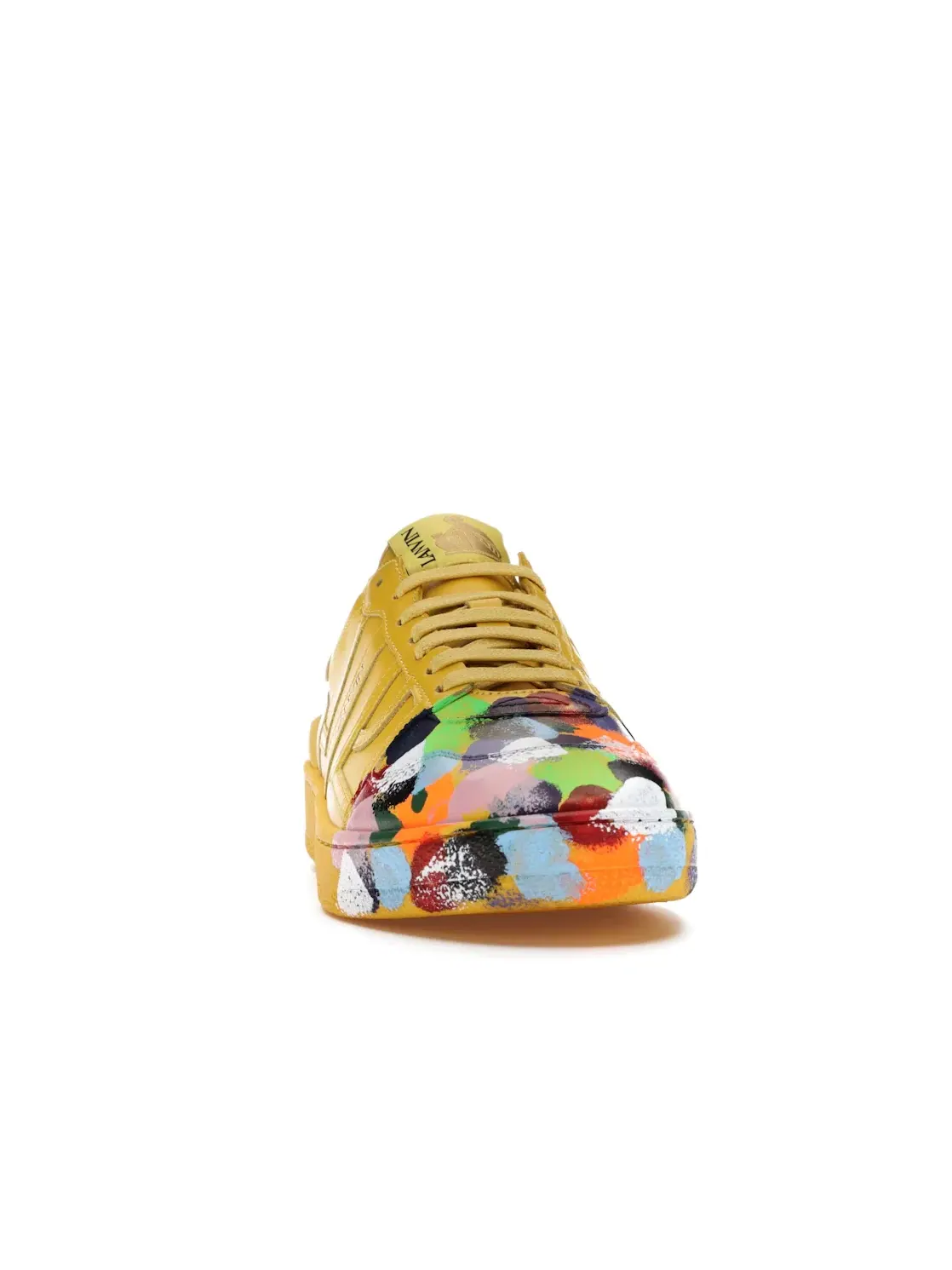 Женские кроссовки Lanvin Clay Low Top Lanvin — изображение 2 из 4, желтый/мульти