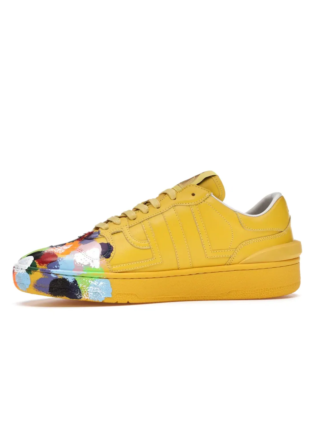 Женские кроссовки Lanvin Clay Low Top Lanvin — изображение 3 из 4, желтый/мульти