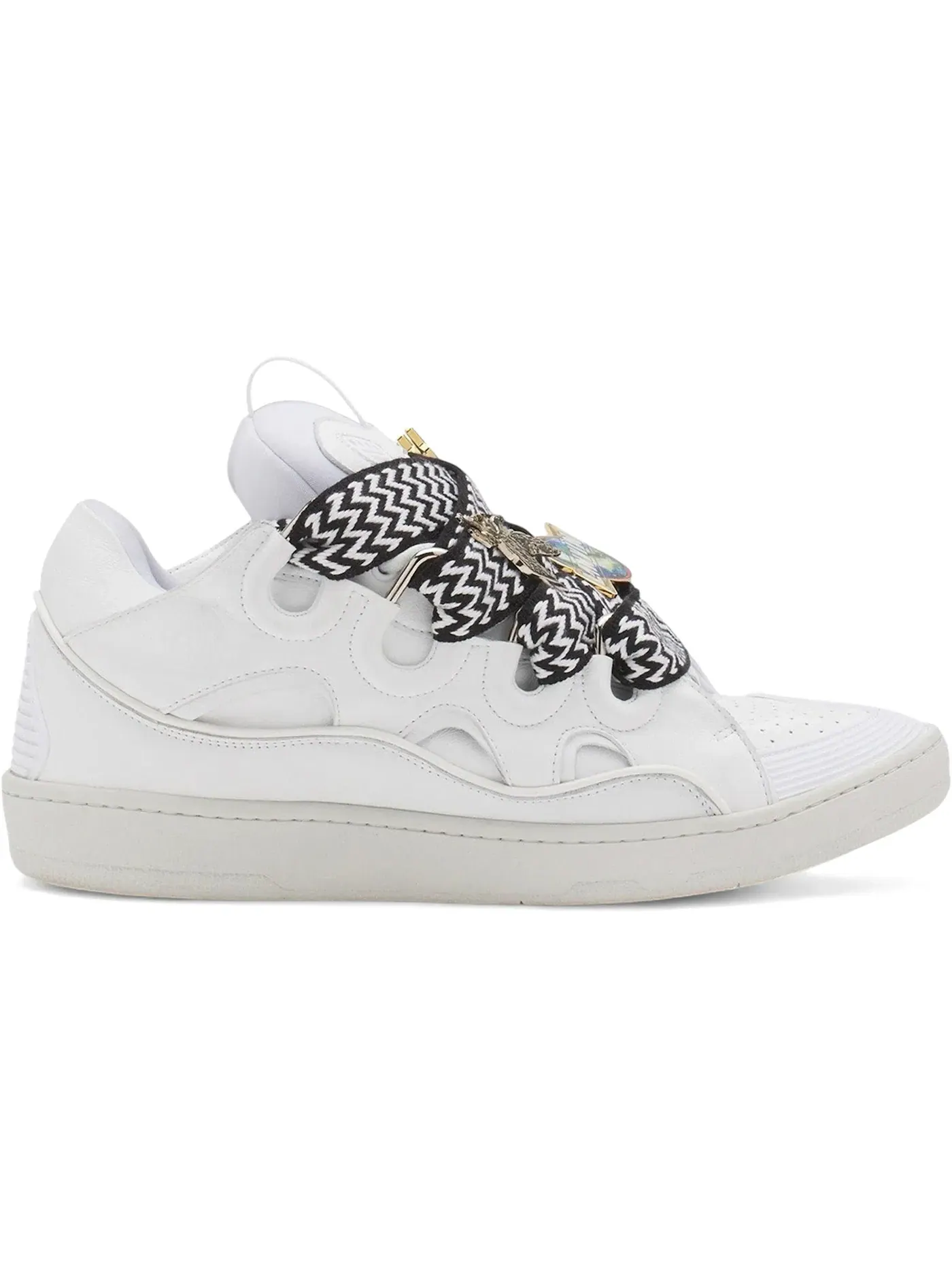 Мужские кроссовки Lanvin Curb 3.0 Sneaker Lanvin — изображение 1 из 1, белый/черный