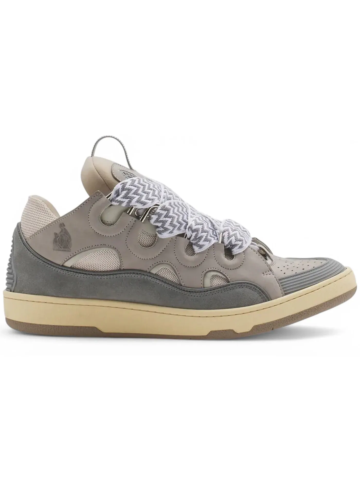 Мужские кроссовки Lanvin Curb — изображение 1 из 1, серый/слоновая кость
