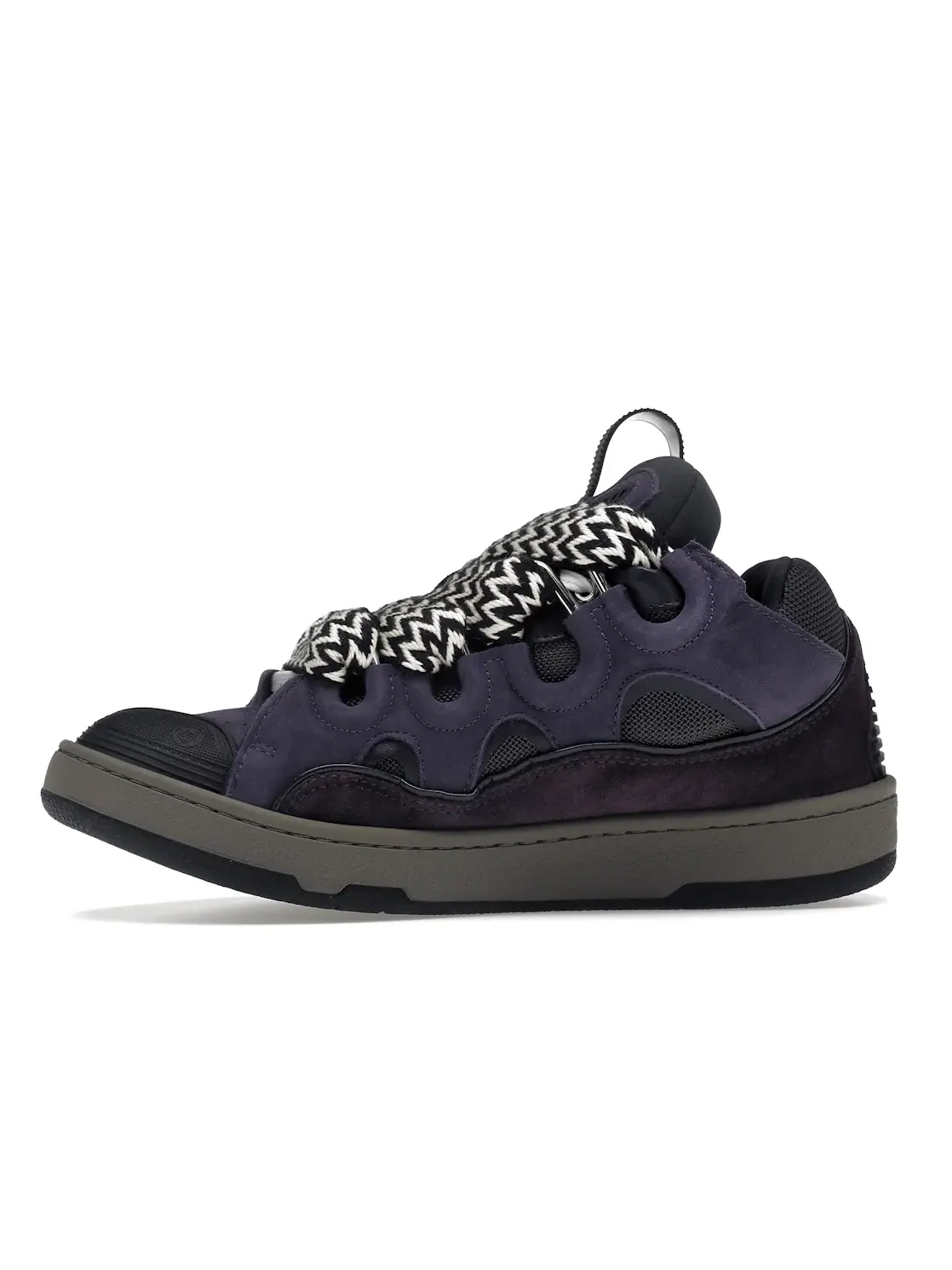 Мужские кеды Curb Sneaker Lanvin — изображение 3 из 4, фиолетовый/черный