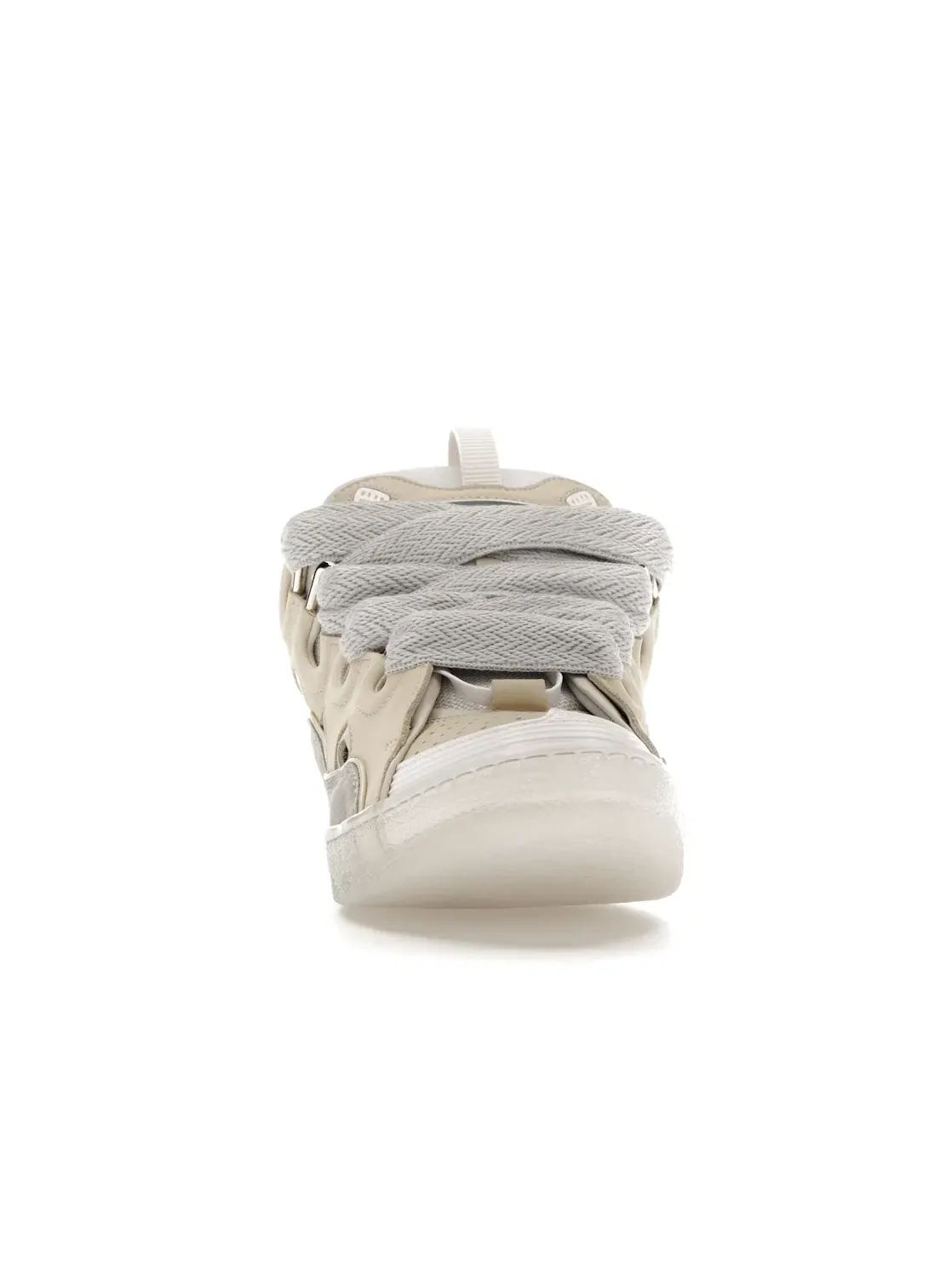 Мужские кроссовки с массивной подошвой Lanvin Curb Sneaker — изображение 2 из 4, белый/бежевый/серый