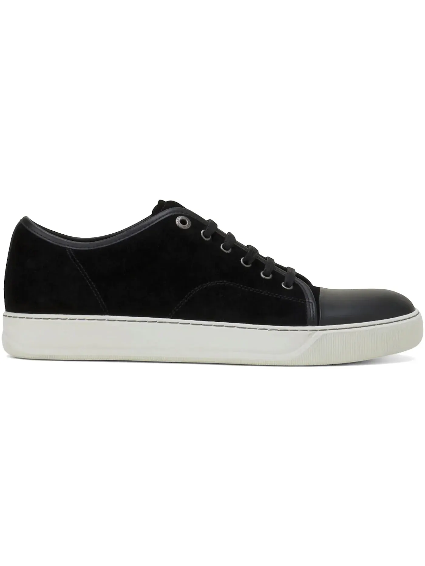Мужские кеды на шнуровке Lanvin DBB1 Lace Up Sneaker Lanvin — изображение 1 из 1, черный