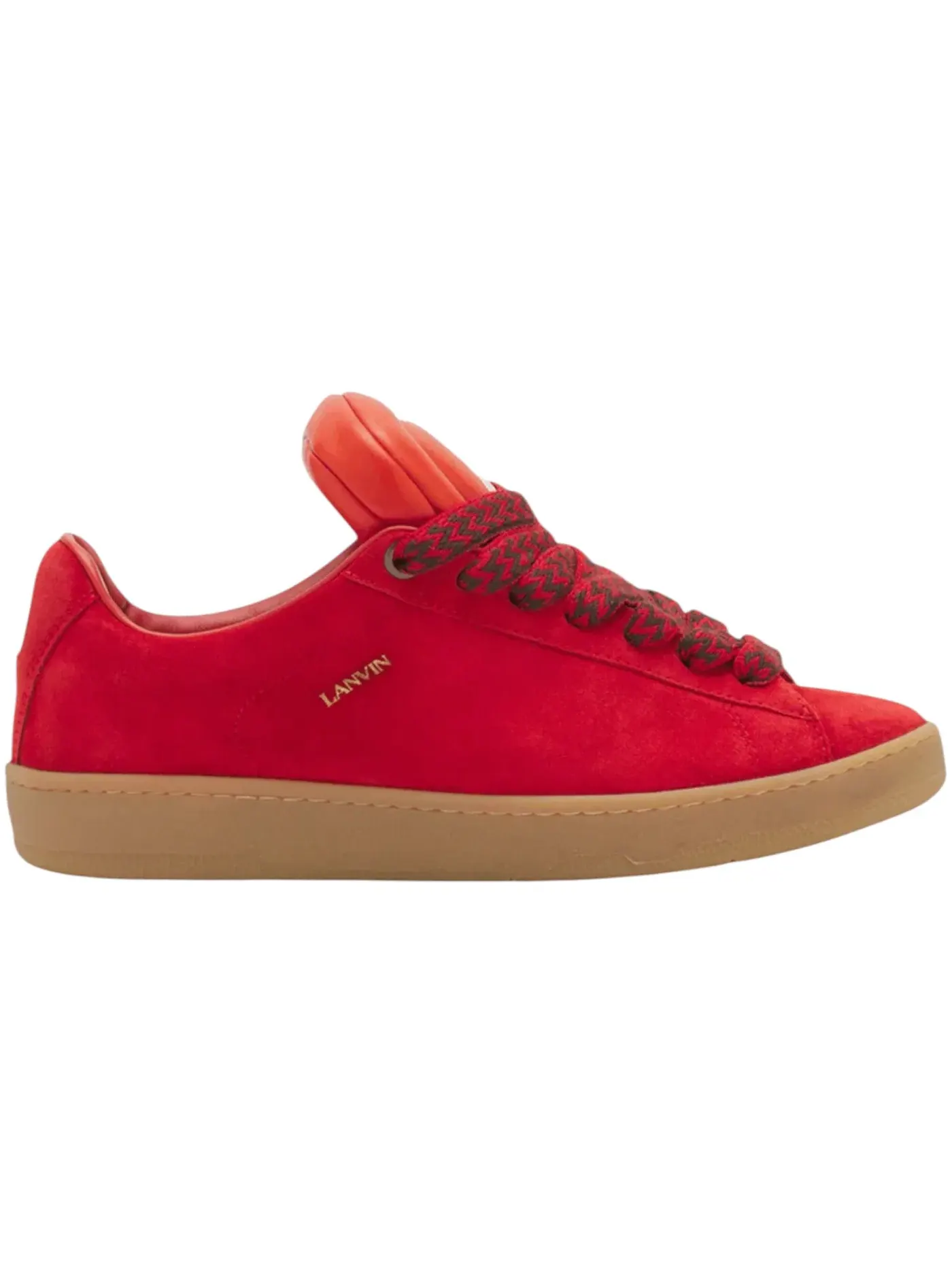 Мужские кроссовки с массивной подошвой Lanvin X Future Hyper Curb Sneakers Lanvin — изображение 1 из 1, красный
