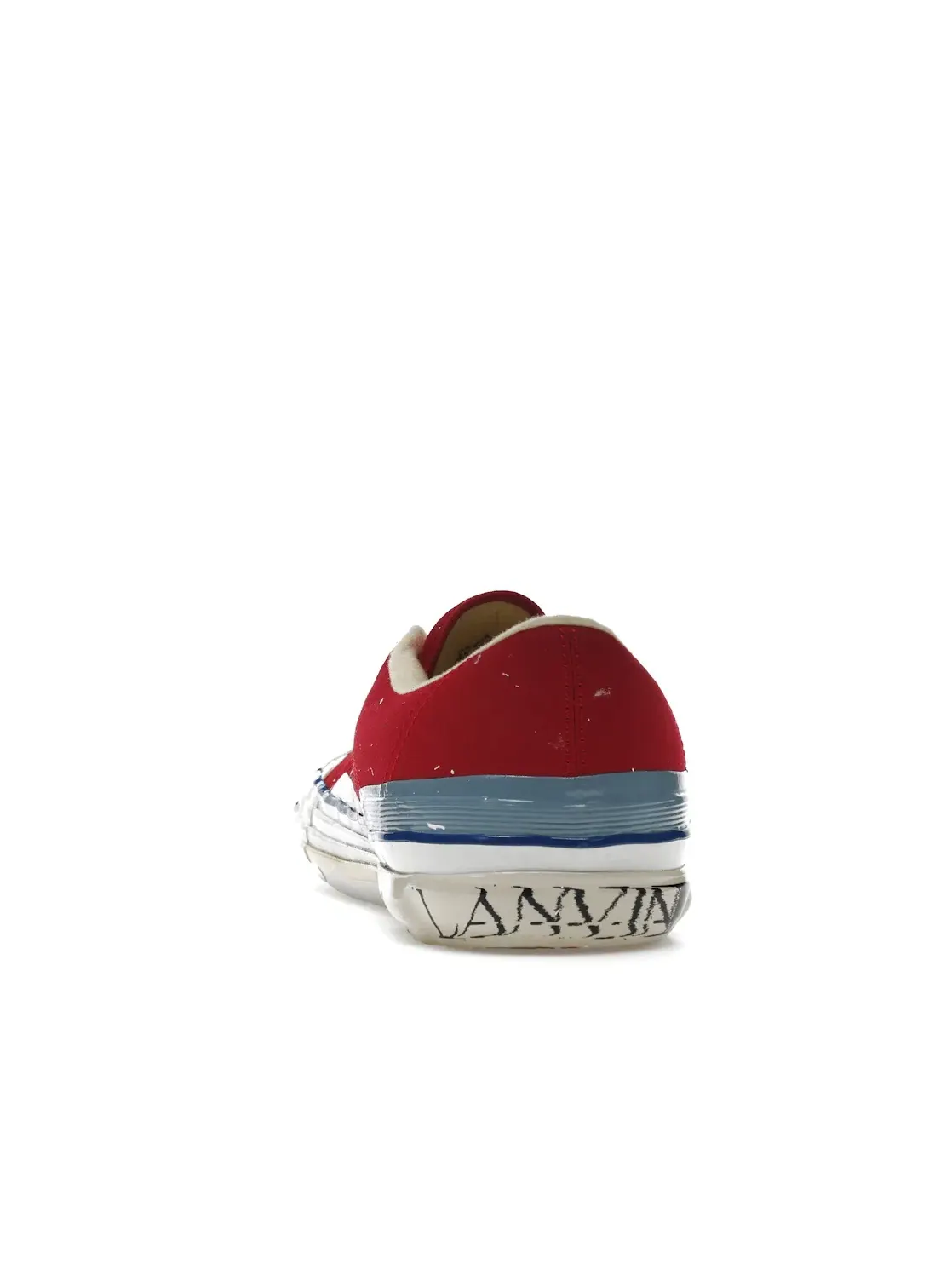 Мужские кроссовки с принтом Lanvin Joint Canvas Lanvin — изображение 4 из 4, красный/белый/мульти
