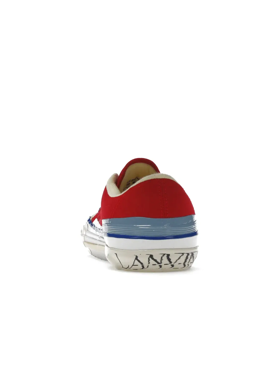 Женские кеды с принтом Lanvin Joint Canvas Lanvin — изображение 4 из 4, красный/белый/мульти