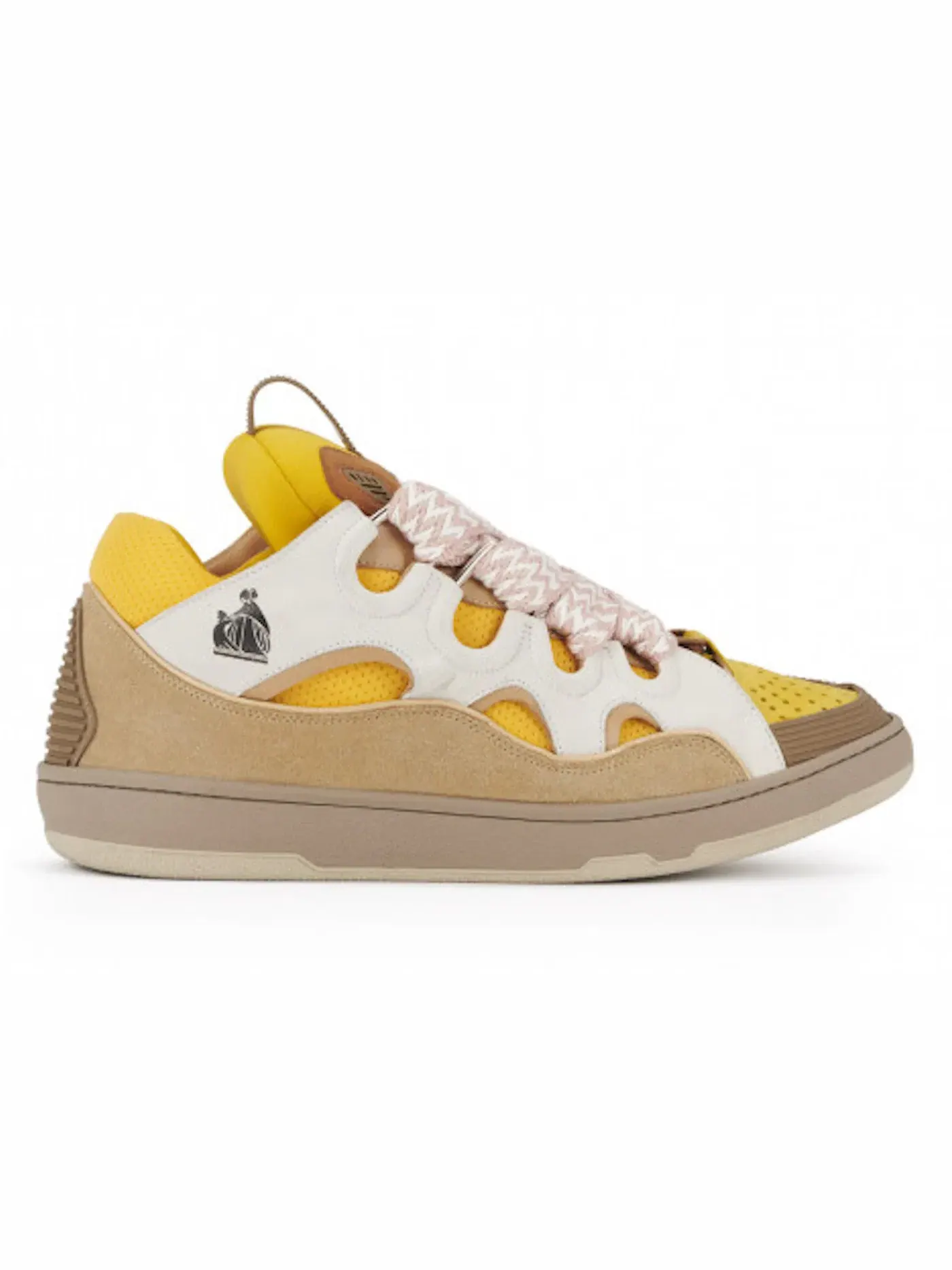 Мужские кроссовки кожаные Lanvin Leather Curb Lanvin — изображение 1 из 1