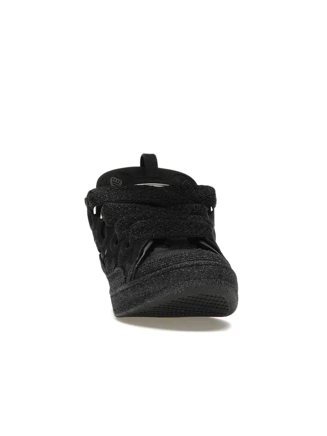 Мужские кроссовки с принтом Lanvin Leather Curb Lanvin — изображение 2 из 4, черный