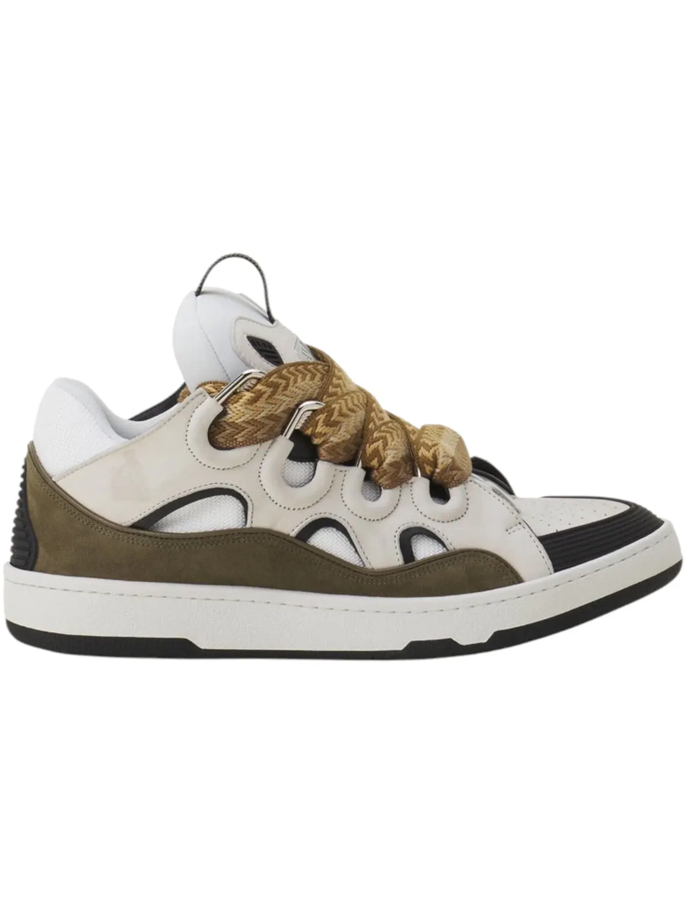 Мужские кеды Curb Lanvin, Blanc Kaki — изображение 1 из 1