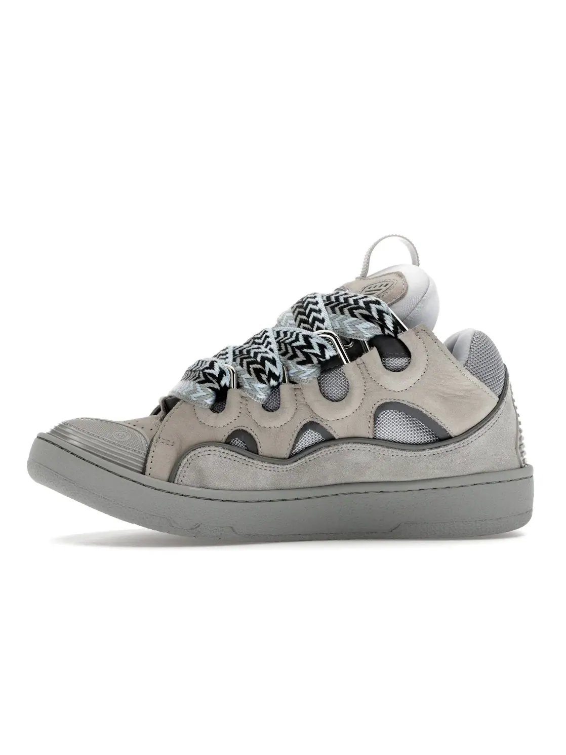 Мужские кроссовки Leather Curb Lanvin — изображение 3 из 4, синий