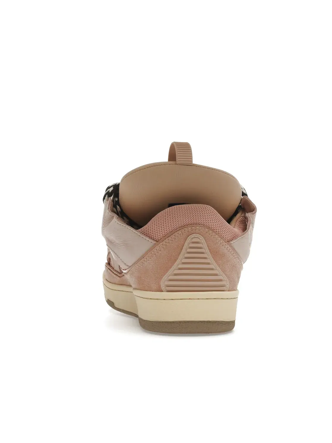 Мужские кроссовки с массивным силуэтом Lanvin Leather Curb Lanvin — изображение 4 из 4, розовый