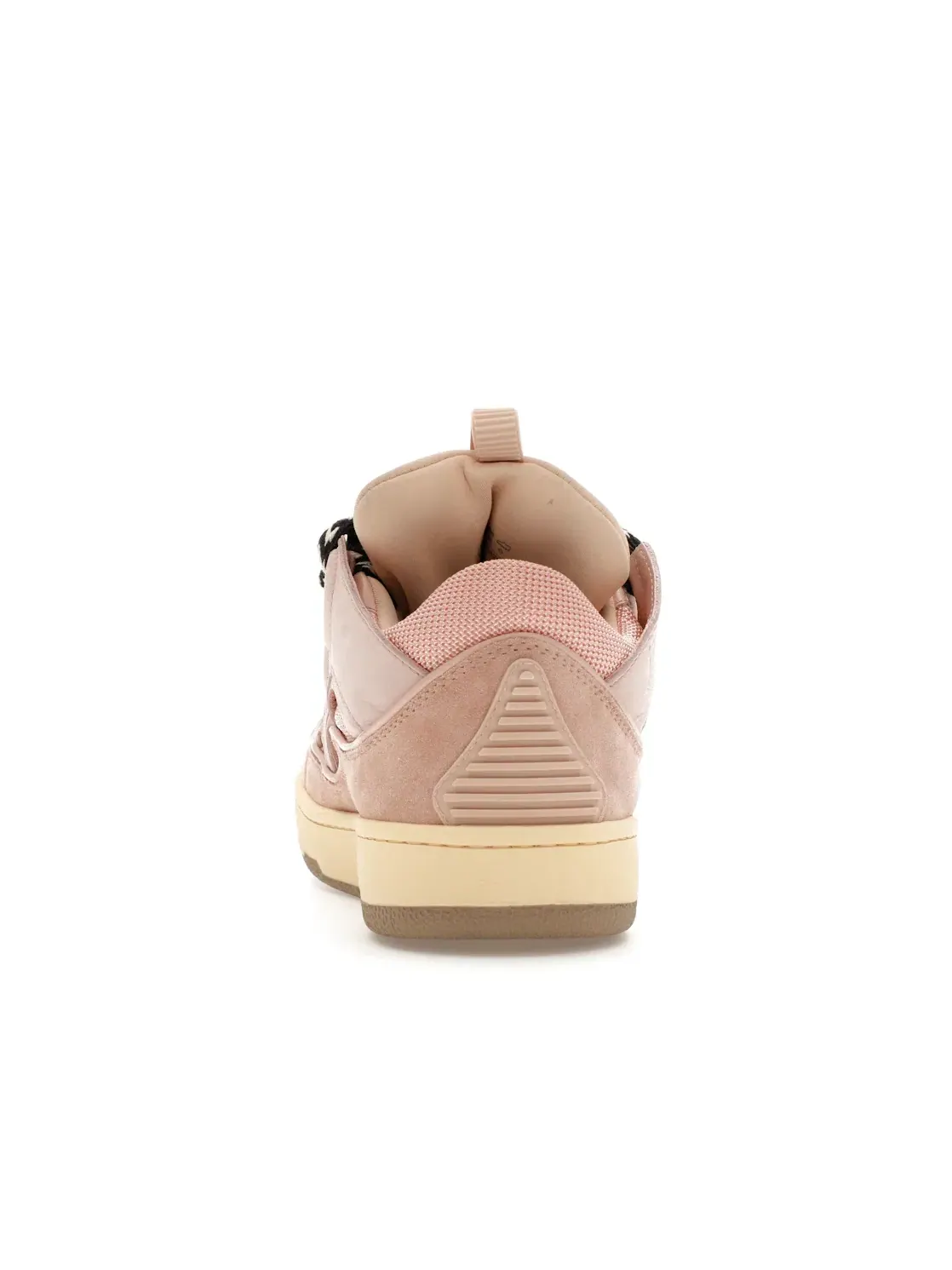 Женские кроссовки с платформой Lanvin Leather Curb Lanvin — изображение 4 из 4, бледный розовый